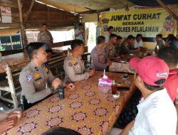 Polres Pelalawan Gelar Jumat Curhat, Tampung Keluhan Dari Para Sopir