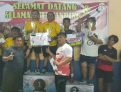 Dalam Rangka HUT RI Ke-78 Panitia PB-Orahua Berhasil Mensukseskan Turnamen Badminton CUP III