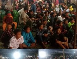 Njamu Desa Pematang Kasih Sergai bersama Ganjar Pranowo Dihadiri Ribuan Massa