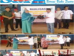 Realisasi Program Ketahanan Pangan 2023″ Kakam Sukarame Salurkan Bantuan Ayam Kepada Masyarakatnya