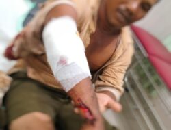 Perkara Uang 2 Juta, Seorang Warga Kecamatan Bunut Mengalami Luka Bacokan Yang Cukup Serius