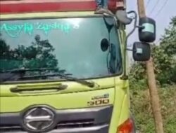 Portal Jalan Aspal yang Baru Dirusak, LSM KPK Minta Dishub Pelalawan Tindak Tegas OTK