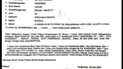 Bos Plastik Di Tangerang Dilaporkan Kepolisi, Ini Sebabnya