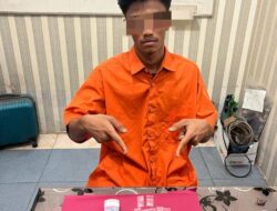 Polsek Tambang Tangkap Pelaku Narkoba di Desa Kualu