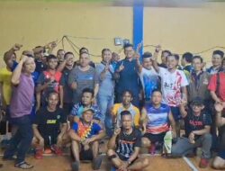 Sinergitas Pertandingan Persahabatan Cabor Badminton IKMC Dan KWK Jabodetabek di Hadiri Wakil Ketua DPRD Kabupaten Solok, Sumatera Barat