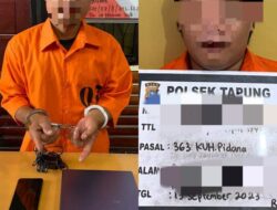 Polsek Tapung Tangkap 2 Pelaku Curat