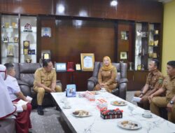 Wali Kota Irsan Efendi Nasution Terima Audensi Siswa SD Teladan