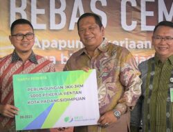 Wali Kota Irsan Efendi Nasution Terima Penghargaan Dari BPJS Ketenagakerjaan