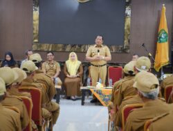 56 Kepling di Kecamatan Padangsidimpuan Utara di Kukuhkan Oleh Wali Kota Irsan Efendi Nasution