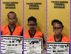 3 Pelaku Judi Togel Diamankan Tim Macan Satreskrim Polres Kampar