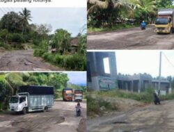 Jalan Baru By Pass Padangsidempuan Rusak Parah, Pemprov Sumut Terkesan Pembiaran