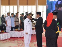 Sah !!!, Pj. Gubernur Sumut Lantik Letnan Dalimunte Jadi Pj. Wali Kota Padangsidimpuan