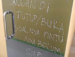 Kantor Walikota Dicoret-Coret Mirip Anak TK
