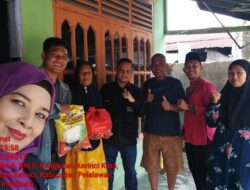 Sahabat Jumat Kembali Salurkan Bantuan, Masri : Bantuan Sembako Dapat Diterima Langsung