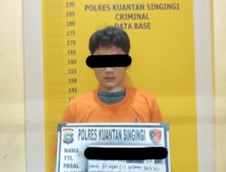 Unit PPA Sat Reskrim Polres Kuansing Ringkus Pelaku Persetubuhan Terhadap Anak Dibawah Umur