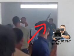 Aksi Koboi Letuskan Senpi Pemilik Dump Truk Ribut Dengan SPSI di Percut