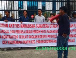GAM SU Desak Kejatisu Usut Dugaan Korupsi Lanjutan Pembangunan Dek Kelurahan Kantin Kec.Padangsidempuan