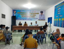Musyawarah Desa Sialang Muda Hamparan Perak Terkesan di Tutupi dan Sarat Permainan