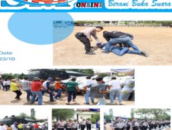 Skenario Simulasi Sispam Kota Jelang Pemilu 2024 Yang Digelar Polres Tulang Bawang