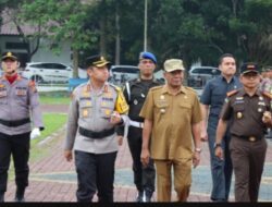 Pastikan Pemilukada Tahun 2024 Aman, Polres Deli Serdang Gelar Apel Pasukan Gabungan