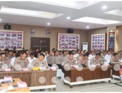 Kapolres Tapsel : Galang Sinergi antar Instansi dan Media Massa Lat Pra Ops Mantap Brata