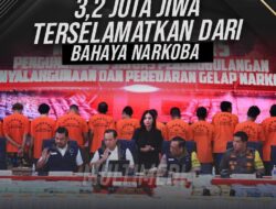 3,2 Juta Jiwa Terselamatkan Dari Bahaya Narkoba
