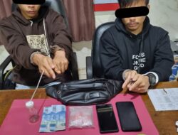 Tim Mata Elang Satres Narkoba Polres Kuansing Tangkap Dua Pengedar dan Perantara Jual Beli Sabu