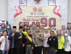 Genap 33 tahun mengabdi untuk negeri, Alumni Akabri 90′ gelar Puncak Bakti Kesehatan dan Bakti Sosial 