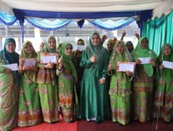 Rosalina Ajak Kader Muslimat NU Untuk Sama-Sama Berkontribusi Dalam Pembangunan SDM Yang Berkualitas dan Sehat