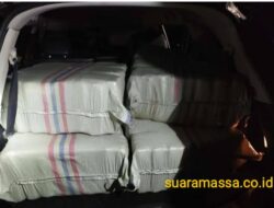Mobil Plat BB 1743 FP Bawa Ganja 150 Kg, Ditangkap Polres Aceh Besar Ketika Gelar Razia Keamanan dan Ketertiban Menjelang Pemilu
