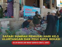 Safari Sumpah Pemuda: Hari Ke-3 Ulurtangan dan PDUI Kota Bekasi Gelar Baksos dan Wakaf Quran di Cibatu, Garut