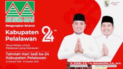 PT MUSIM MAS MENGUCAPKAN SELAMAT HARI JADI KABUPATEN PELALAWAN KE – 24