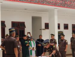 PELANTIKAN KEPALA KEJAKSAAN NEGERI PADANG SIDEMPUAN