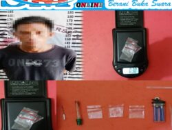 Asyik Konsumsi Narkotika, Warga Bujung Tenuk Ditangkap Polres Tulang Bawang