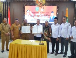 Pemkot Padangsidimpuan Lakukan Penandatangan Kesepakatan Bersama Dengan KPU