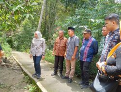Wakil Bupati Madina, Dinas PU Dan Forkopimcam Tinjau Rencana Pembangunan Jalan Aek Mata