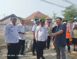 Qomaru Zaman ” Wakil Walikota Metro Melakukan Monitoring Fisik Dinas PU-TR