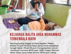 Meringis Kesakitan, Bayi Arga Muhammad Tak Kuat Perutnya Terus Membesar, Butuh UlurTangan Donatur