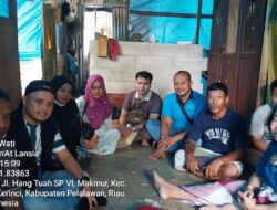 Sakit Menahun, Tim Sahabat Jumat dan Pendamping Siaga Desa Makmur Berikan Bantuan