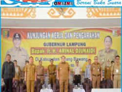 Pj Bupati Tuba Hadiri Kunker dan Arahan Gubernur Lampung di GSG Menggala