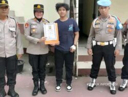 Berhasil Melumpuhkan Begal, Polsek Bantar Gebang Berikan Penghargaan Kepada Gilang 