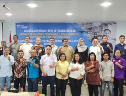 Kanwil BPJS Ketenagakerjaan Sosialisasi JKP, Layanan Digital dan Manfaat Layanan Tambahan bagi Puluhan Serikat Pekerja – Serikat Buruh Sumut