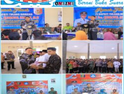 PJ.BUPATI TULANG BAWANG DRS QUDROTUL IKHWAN MM MENGELAR LAWATANNYA KE KECAMATAN GEDUNG AJI BARU’