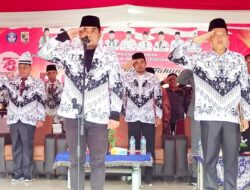 Bupati Pelalawan Hadiri Peringatan HUT PGRI ke-78 dan Hari Guru Nasional 2023