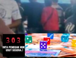 Judi di Wilkum Polsek Medan Tuntungan Marak, Dir Krimum Polda Sumut Beri Sinyal