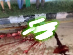 Ngeri !!, Terjadi Lakalantas di Jalan Lintas Timur Kota Sorek