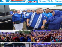 Ketum Zulkifli Hasan Bertatap Muka dengan Kader PAN dan Masyarakat yang Ada di Desa Bujung Tenuk Kagungan Dalam 