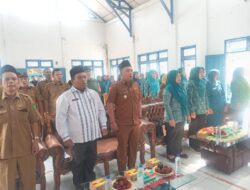 Ny.Elly Maharani Ja’far Sukhairi Hadiri Pelantikkan PKK se Kecamatan Naga Juang