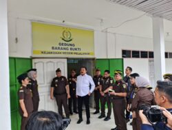 Jaksa Agung RI Prof. Dr. Burhanuddin Sambangi Kejaksaan Negeri Pelalawan dalam Kunjungan Kerja Bersama Jajaran Pimpinan Kejaksaan Tinggi Riau”