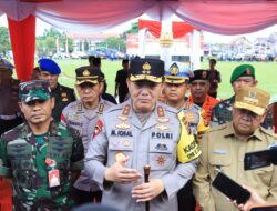 Irjen M Iqbal Pimpin Apel Gelar Pasukan Operasi Lilin 2023 untuk Pengamanan Natal dan Tahun Baru di Riau